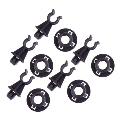 10x Hood Rod Retainer Clips for Nissan Dualis J10, Pathfinder R51 (2007-2013)