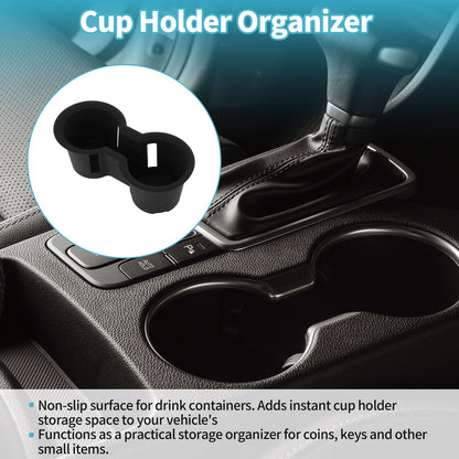 1 x Center Console Cup Holder Organizer for Toyota Highlander (2020–2024)