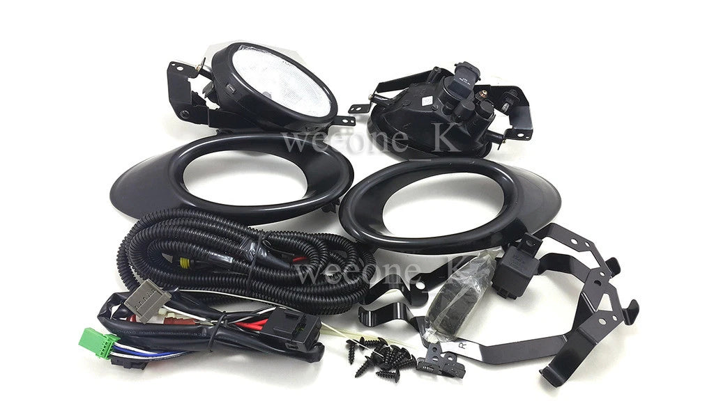 2 x Spot Fog Light Lamps for Honda Jazz Sports (2006)