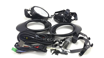 2 x Spot Fog Light Lamps for Honda Jazz Sports (2006)