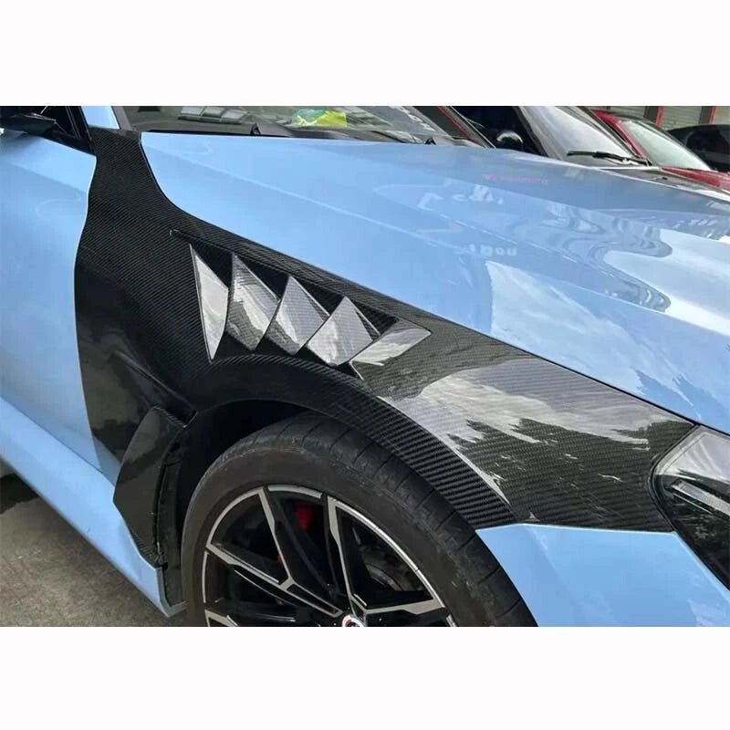 Gloss Real Carbon Fiber Front Side Fenders for BMW M2 G87 2023-2024