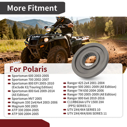 Engagement Dog 6 Face for Polaris ATP 330 500 (2004–2005)