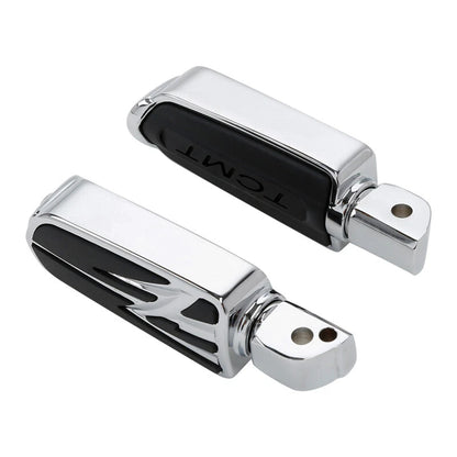 Chrome Passenger Pegs for Harley Softail Heritage Classic (2018-2025)