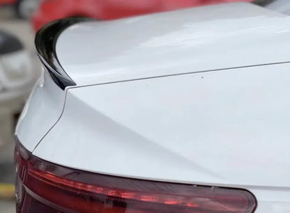 Rear Spoiler Glossy Black Wing Lip for Audi B9 A4 S4 Sedan (2017-2024)