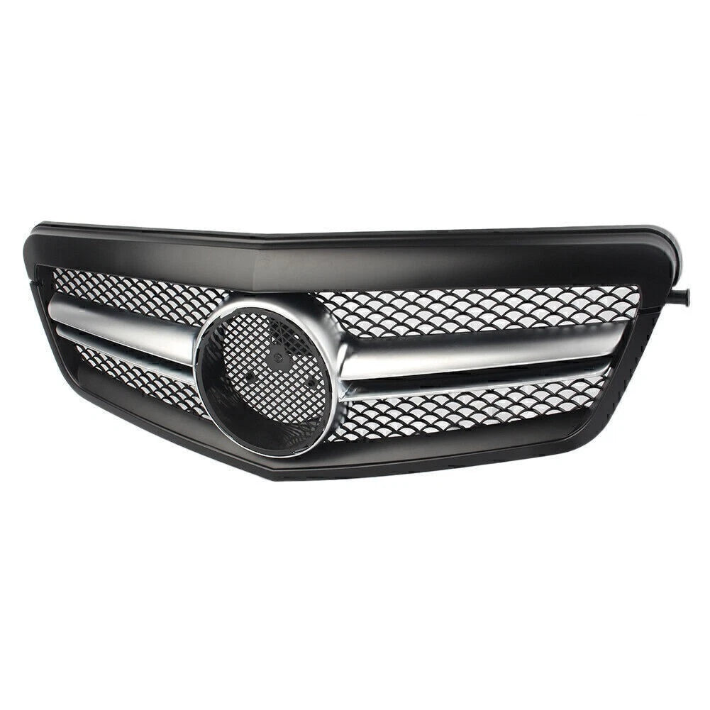 Front Bumper Upper Mesh Grille for Mercedes Benz E-Class W212 (2010-2013)