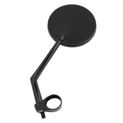 Rearview Mirror 75mm Round Shaped Motorcycle Black for Motorcycle