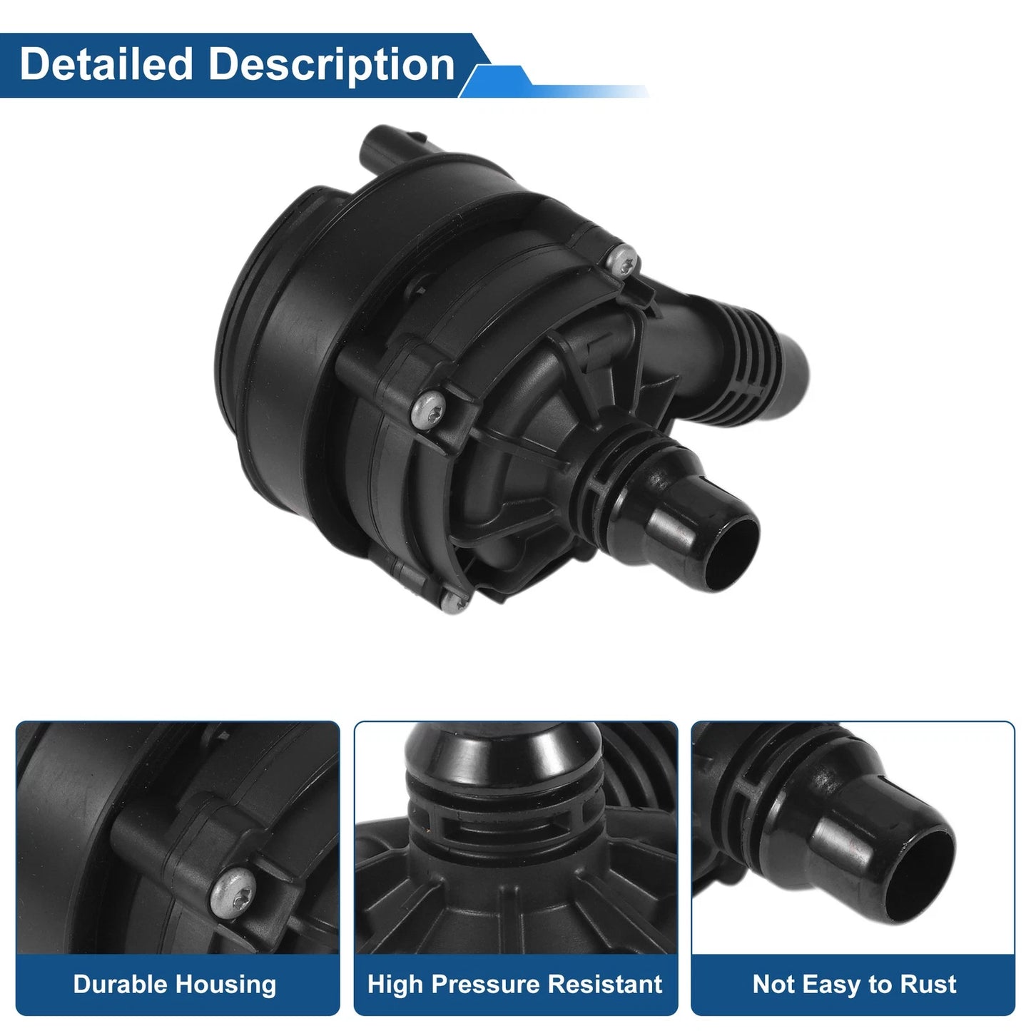 Auxiliary Cooling Water Pump for BMW 1 Series (2011-2019) 1 Pc