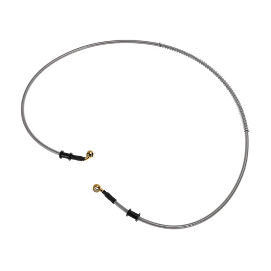 140cm Brake Clutch Oil Hose Line Silver Tone for Motorcycle