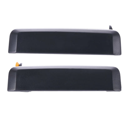 Outer Door Handle Set of 2 for Nissan Navara (1986-1997) Black Front Left & Right