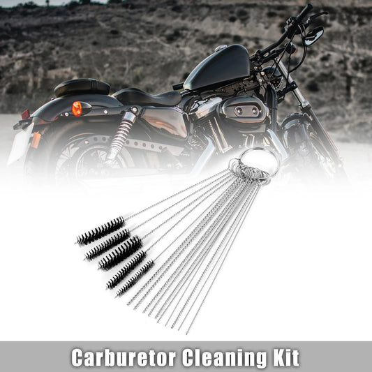Carburetor Cleaning / 10 Needles, 5 Brushes for Motorcycle