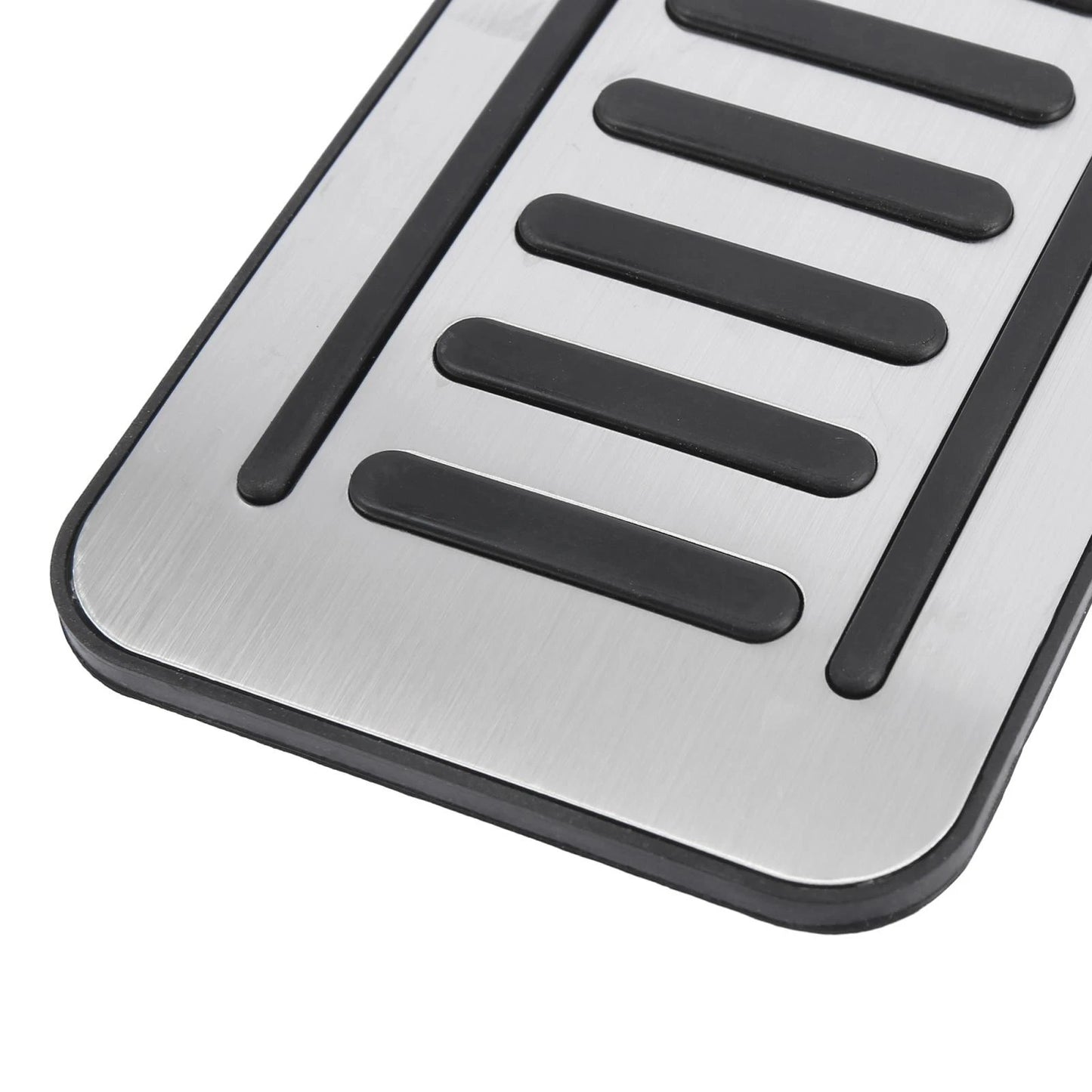 Footrest Accelerator Brake Pedal Pads Covers for Jeep Compass (2017-2021)