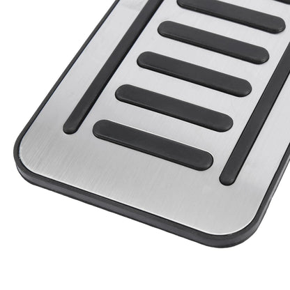 Footrest Accelerator Brake Pedal Pads Covers for Jeep Compass (2017-2021)