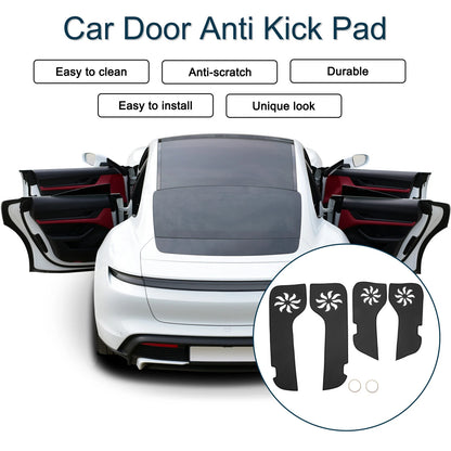 Car Door Anti Kick Pad Sticker Protector for Lexus LX570 (2009-2014)