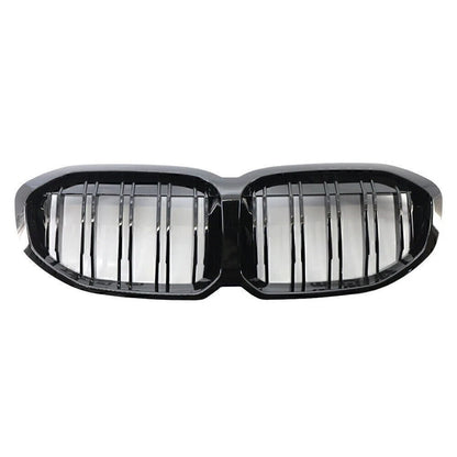 Bumper Bar Kidney Grille Gloss Black for BMW 1 Series F40 (2019-2021)