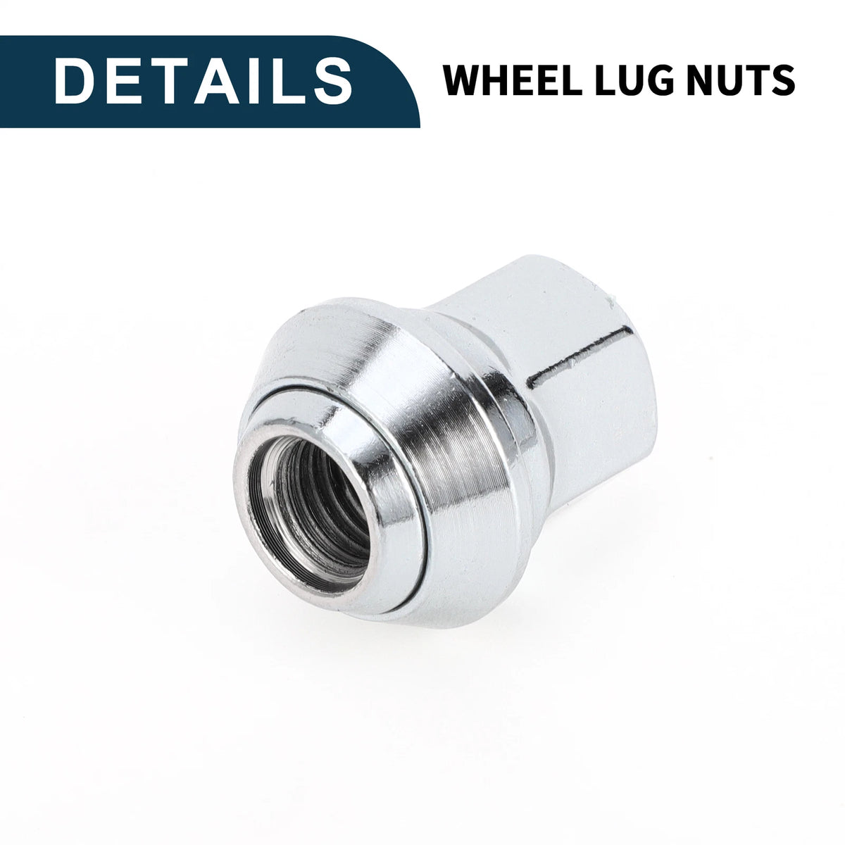 M12x1.5mm Wheel Lug Nuts 30mm for Ford Fiesta Focus Ranger