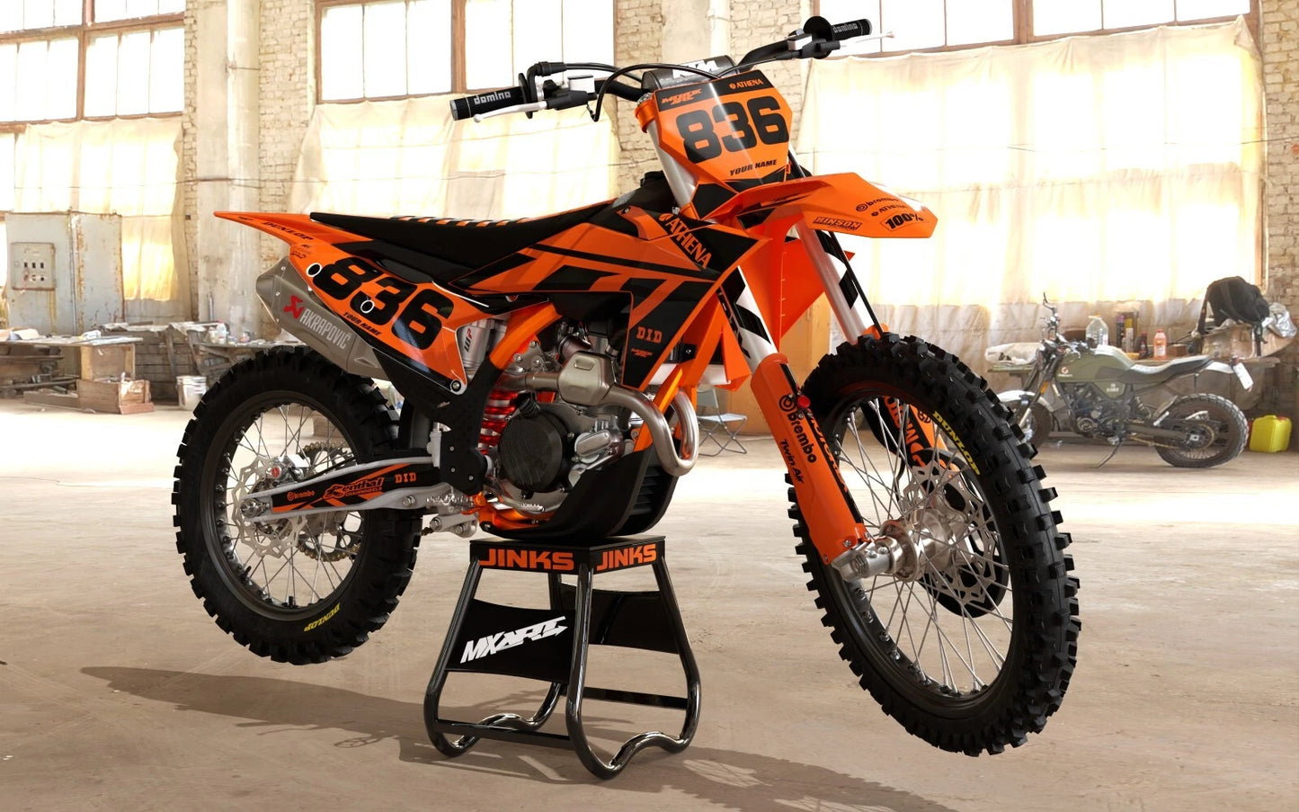 Custom Graphics Kit Jinx Style Decals for KTM 50 (2016-2023)