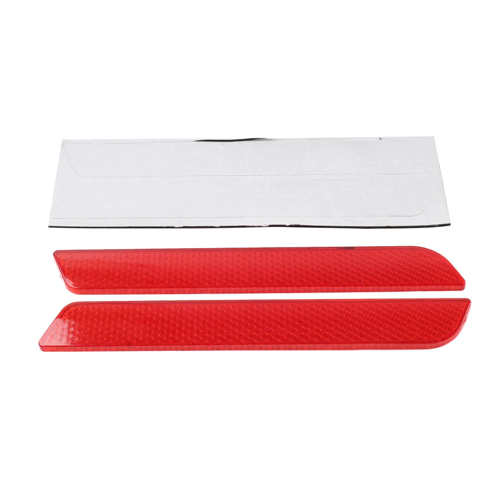 Red Reflectors Saddle Bag Latch Covers for Harley Road Glide FLTRX (2014+)