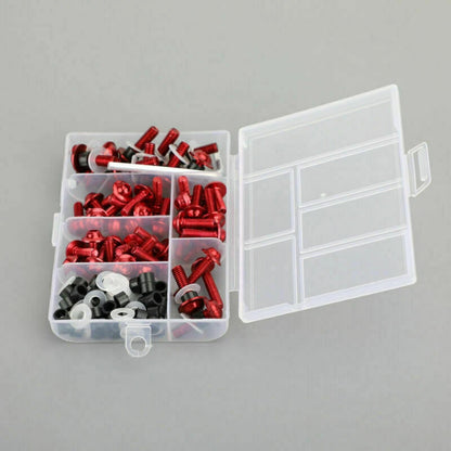 Fairing Screws Set for AH (158) - M5/M6 Red (2020-2023)