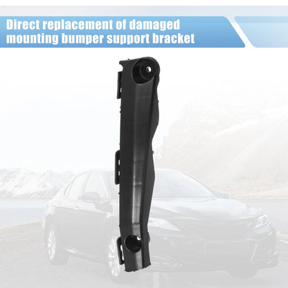 Front Right Bumper Bracket for Toyota Camry 2.5L (2018-2023) Plastic Black