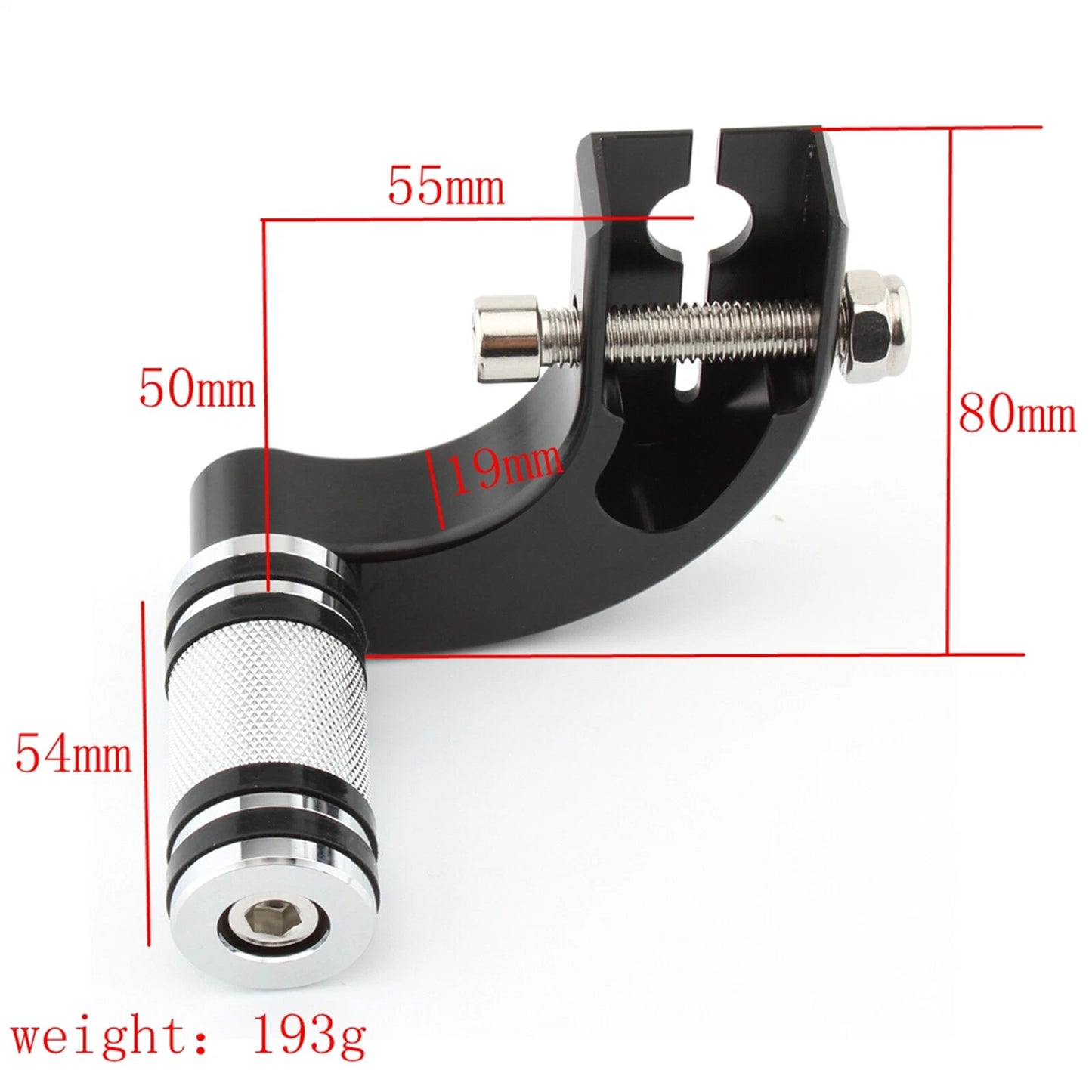 Chrome Heel Toe Shift Pegs for Harley Softail (2018-2023)