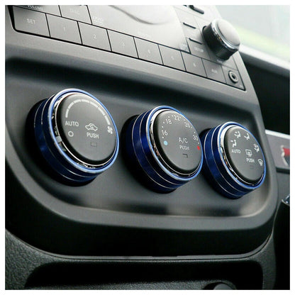 Air Condition Switch Button Cover Ring for Jeep Wrangler JK (2011-2017)