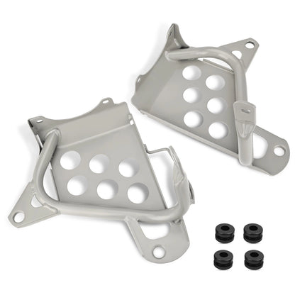 Right Left Footrest Heel Guard Plate for Yamaha Blaster (1988–2002)