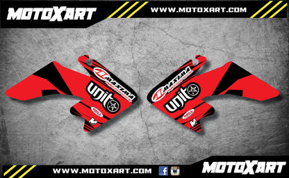 DIGGER STYLE Tank Graphics for Honda CRF 50 (2004-2021)