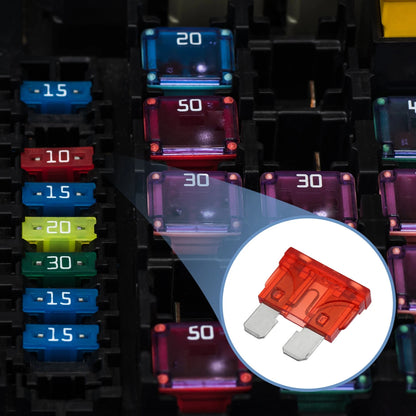 10x Blade Style Fuses 10A for Car Boat Truck SUV Motorcycle Red