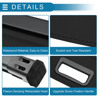 Rear Retractable Cargo Cover for Toyota 4Runner (2025) Gloss Black