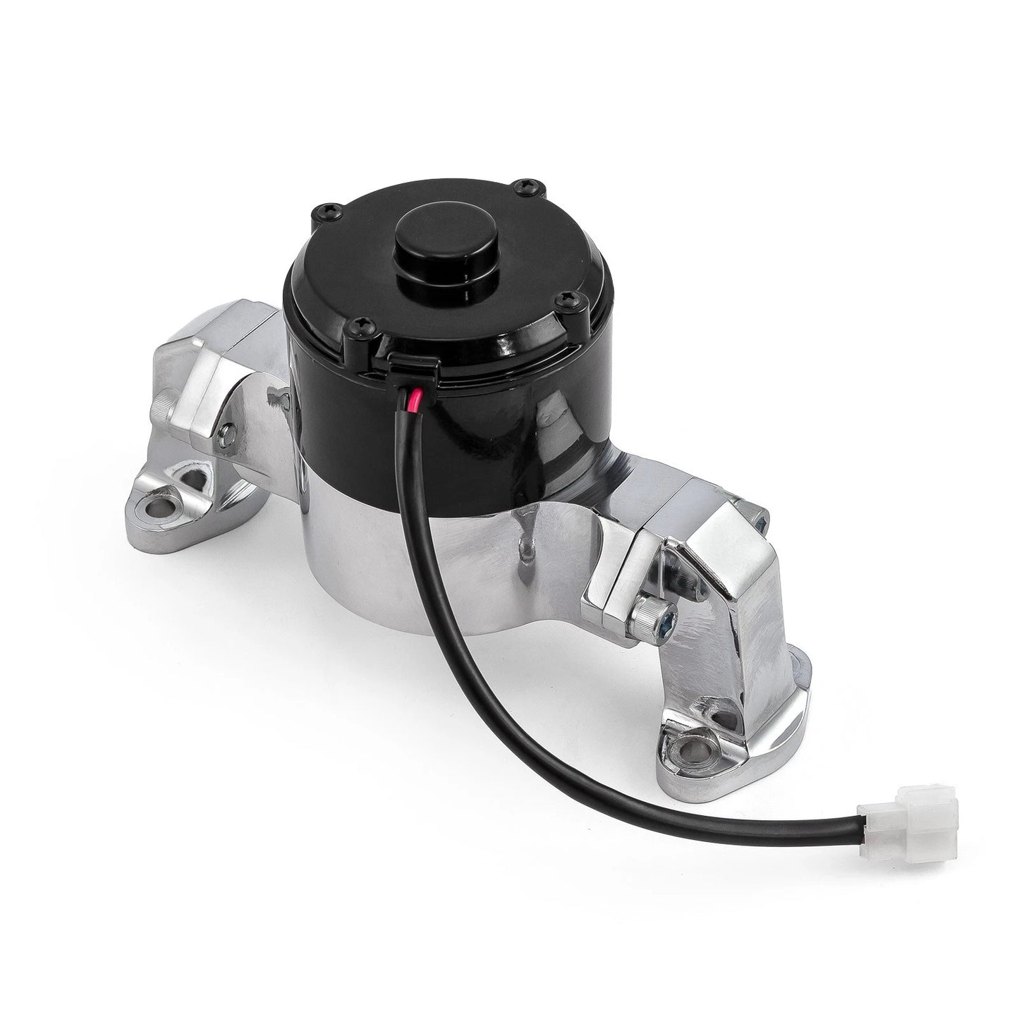 Electric Water Pump for Chevy SBC 350 (35+ GPM) Chrome