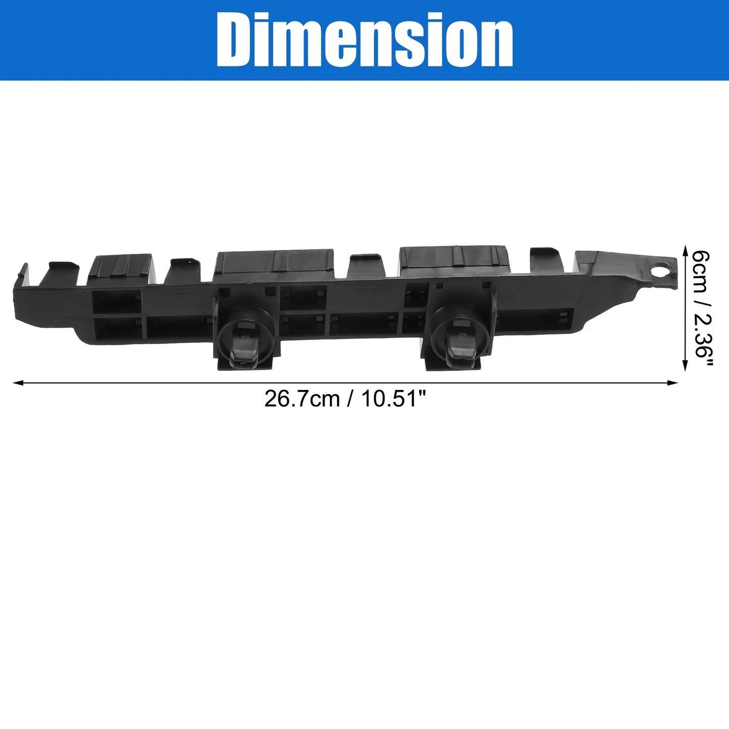 Right Side Front Bumper Mounting Bracket for Honda Accord (2003-2005)