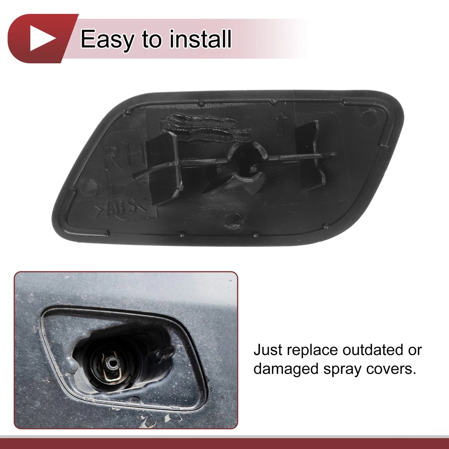 Washer Nozzle Cover Cap for Subaru Forester Sport (2013-2015)