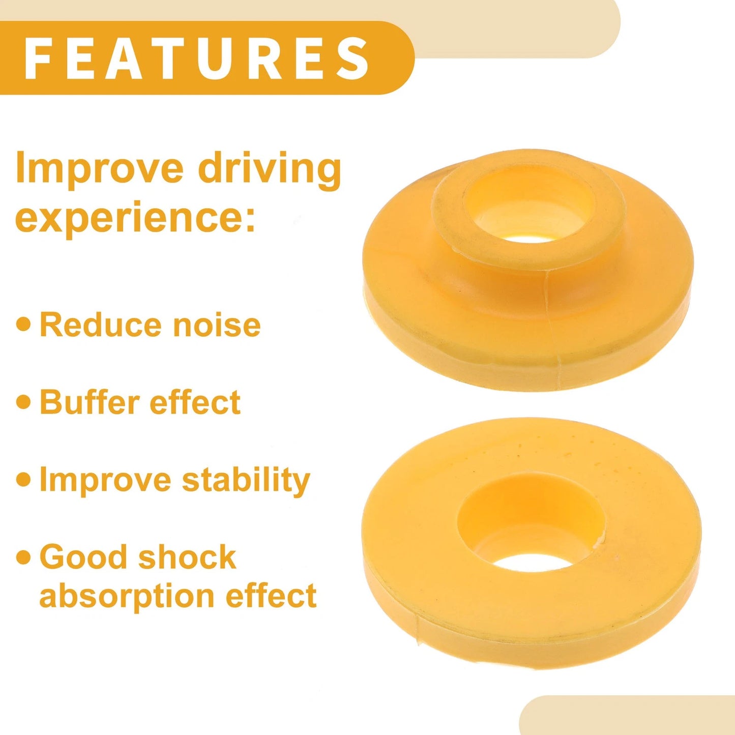 Front Upper Coil Spring Insulators for Chevrolet Equinox (2018 - 2025)
