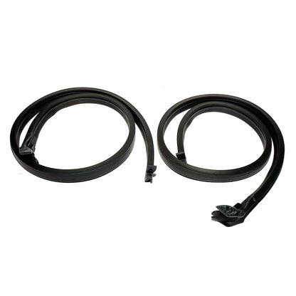 Front Door Weatherstrip Set for BMW M3 E30 Sedan 318i 325i 325iX 1984-1991