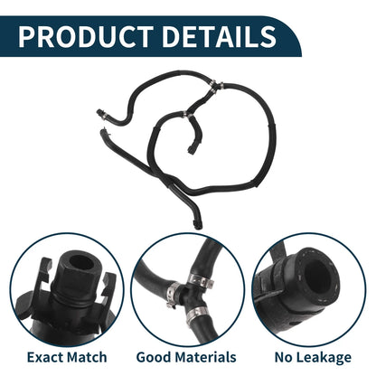 Radiator Hose for Ford Escape 2.0T (2017) Rubber Coolant Pipe