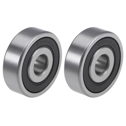 2 x Deep Groove Ball Bearing Z2 10x35x11mm Double Sealed Chrome Steel