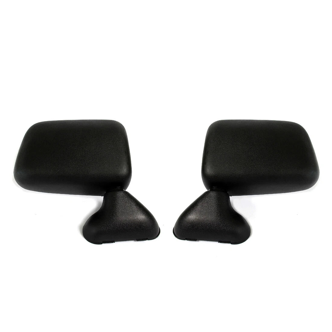 Black Door Mirrors x2 for Toyota Hilux 1988-1997