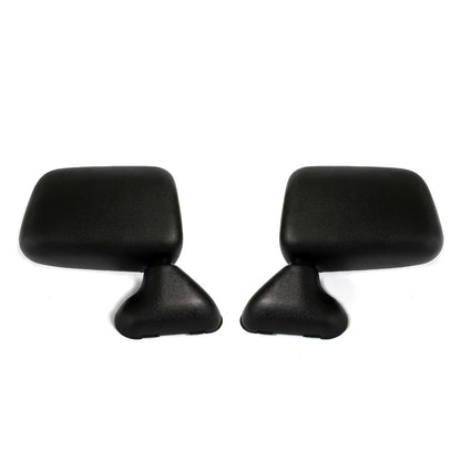 Black Door Mirrors x2 for Toyota Hilux 1988-1997