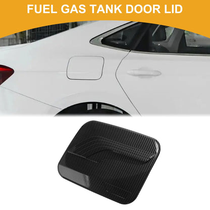 Fuel Tank Door Cap Carbon Fiber Black for Toyota RAV4 (2019–2025)
