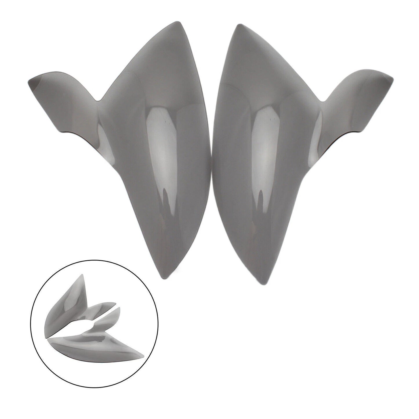 Headlight Glass Smoke Protective Cover for Suzuki GSX-S 1000 F (2015-2021)