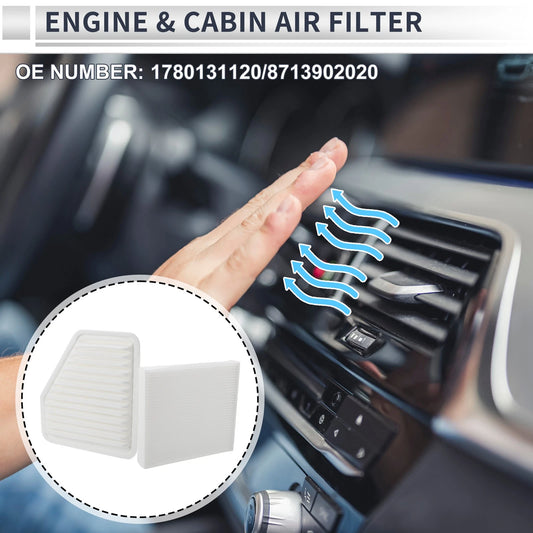 Engine Cabin Air Filter Combo for Toyota Avalon (2005–2012)