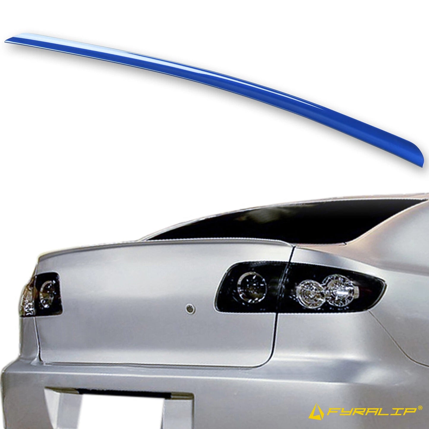 27B Blue Boot Lip Spoiler for Mazda 3 BK (2003-2009)