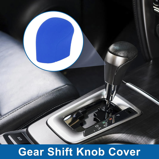 1 x Gear Shift Knob Cover Blue Silicone for Toyota Camry (2018–2024)