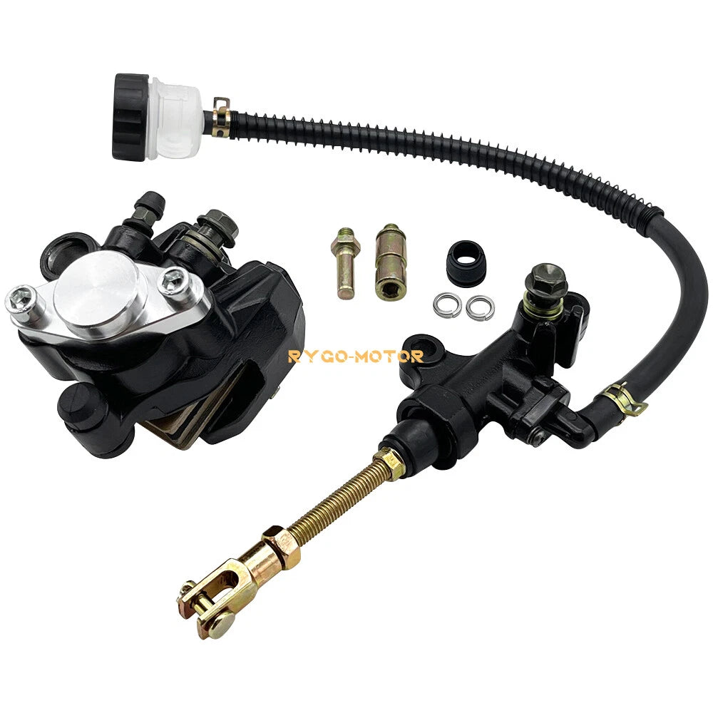 Rear Brake Master Cylinder & Caliper W/Pads for Yamaha Banshee 350 (1987-2006)
