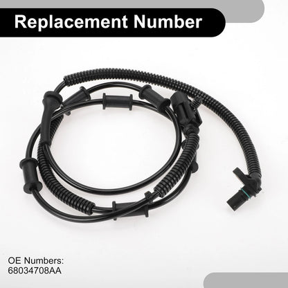 ABS Wheel Speed Sensor Kit 1pc for Dodge Front Left/Right