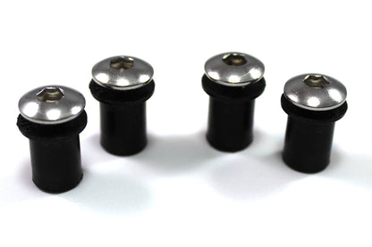 Wind Screen Bolts Rubber Well Nuts for Kawasaki Windscreen