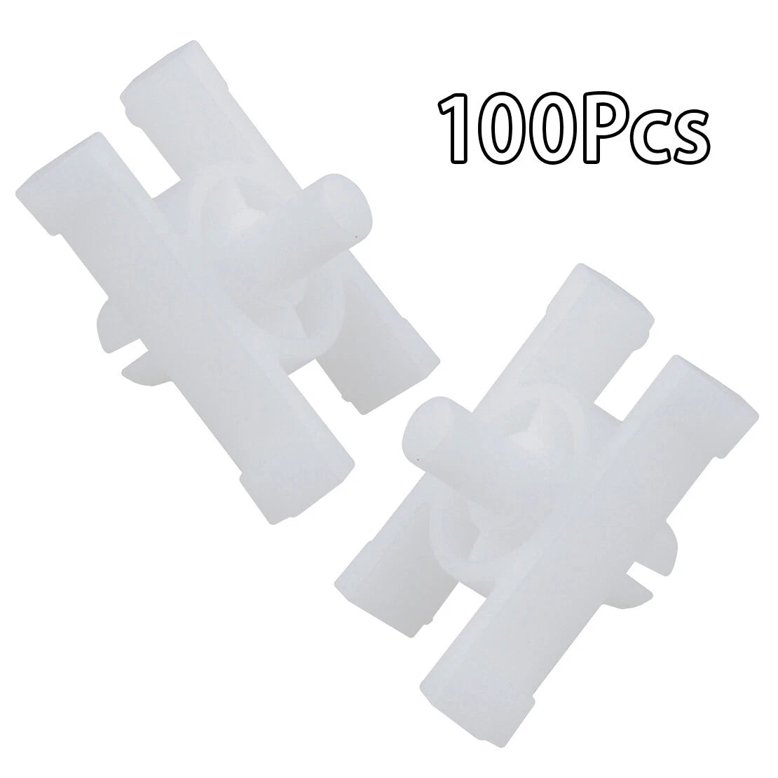 100 Rocker Panel Door Moulding Clips for BMW E10 E21 E30 (1972-1983)
