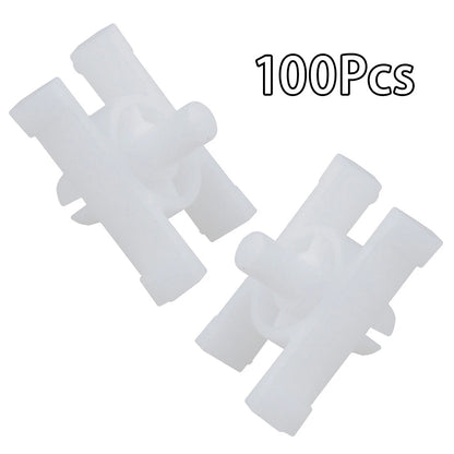 100 Rocker Panel Door Moulding Clips for BMW E10 E21 E30 (1972-1983)