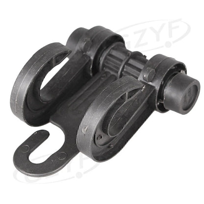 Black Plastic Car Seat Hook for Shopping Bags & Coats