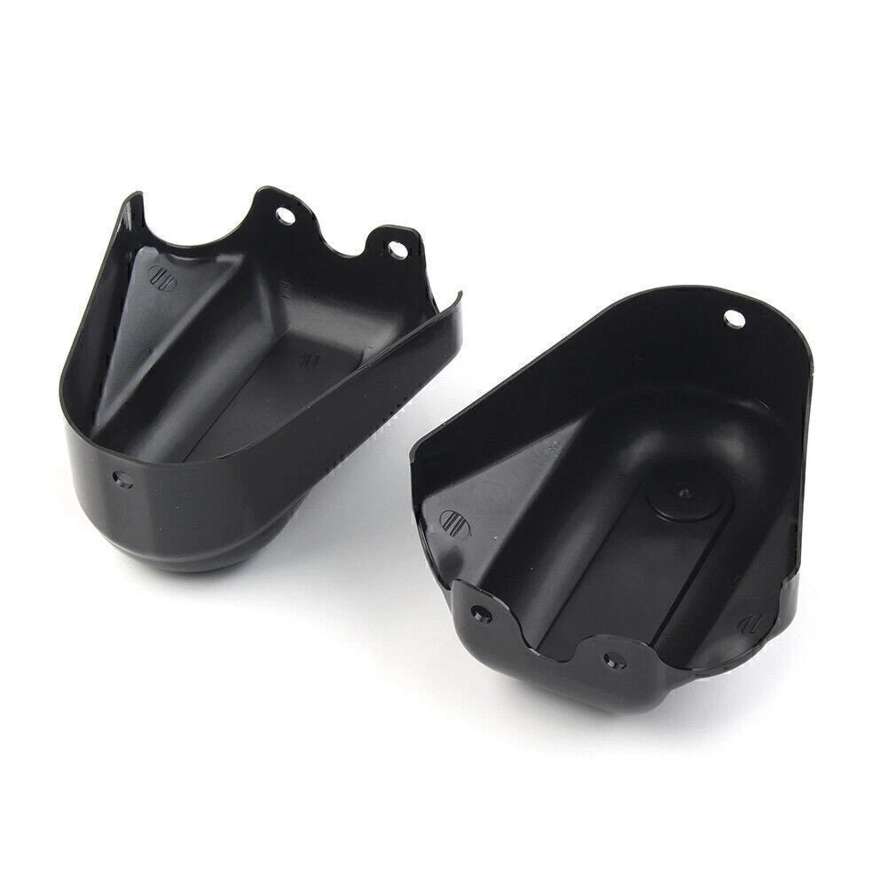 Rear Tail Axle Cover Black for Harley Davidson Softail FLSTF FLSTFB FXCW